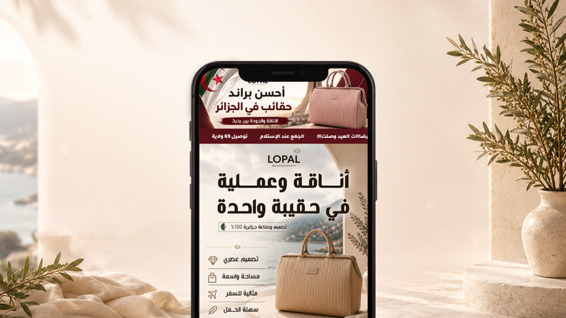 صفحة هبوط نسائية